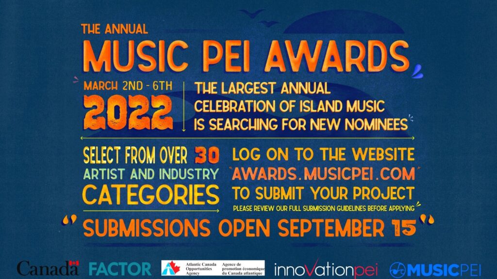 Music PEI Awards 2022