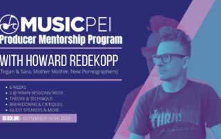 Photo of Howard Redekopp with program details