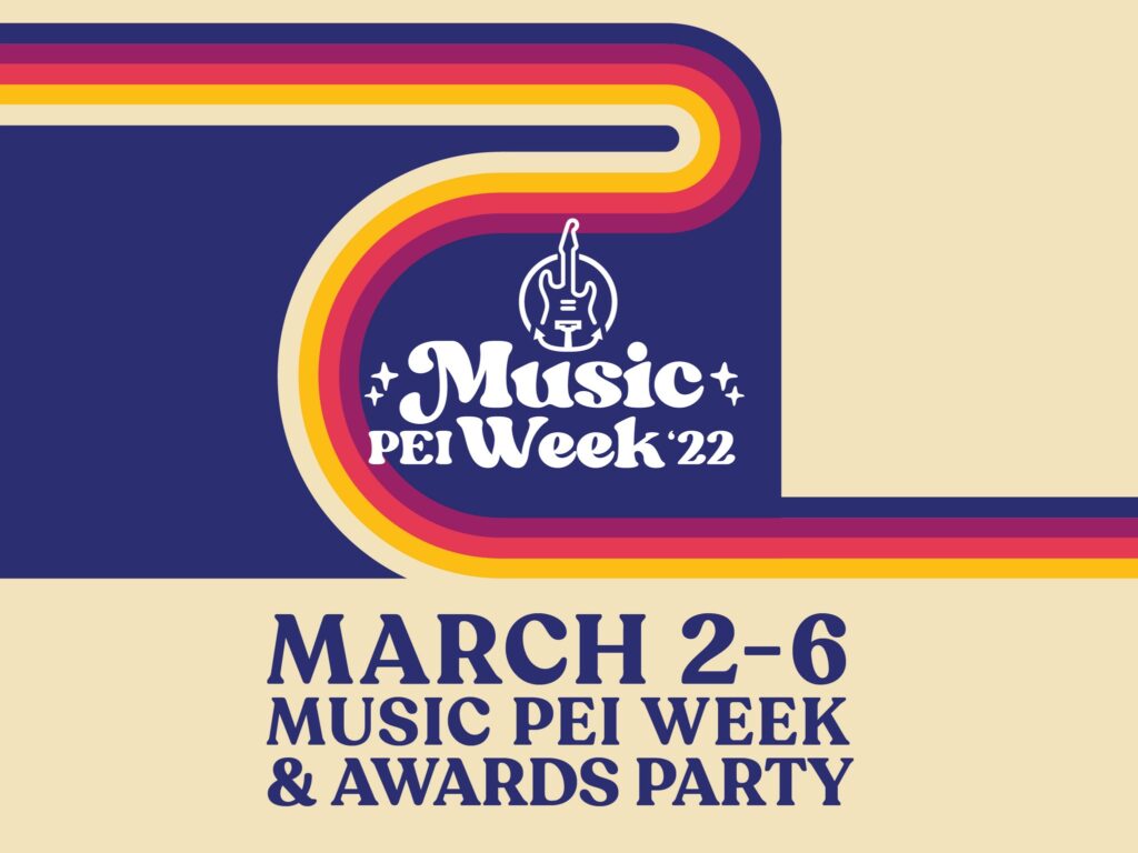 2022 Music PEI Week branding