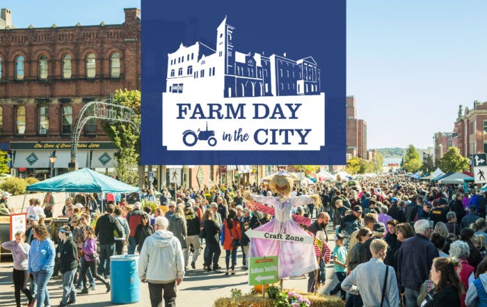 Farm Day In The City logo, downtown Charlottetown